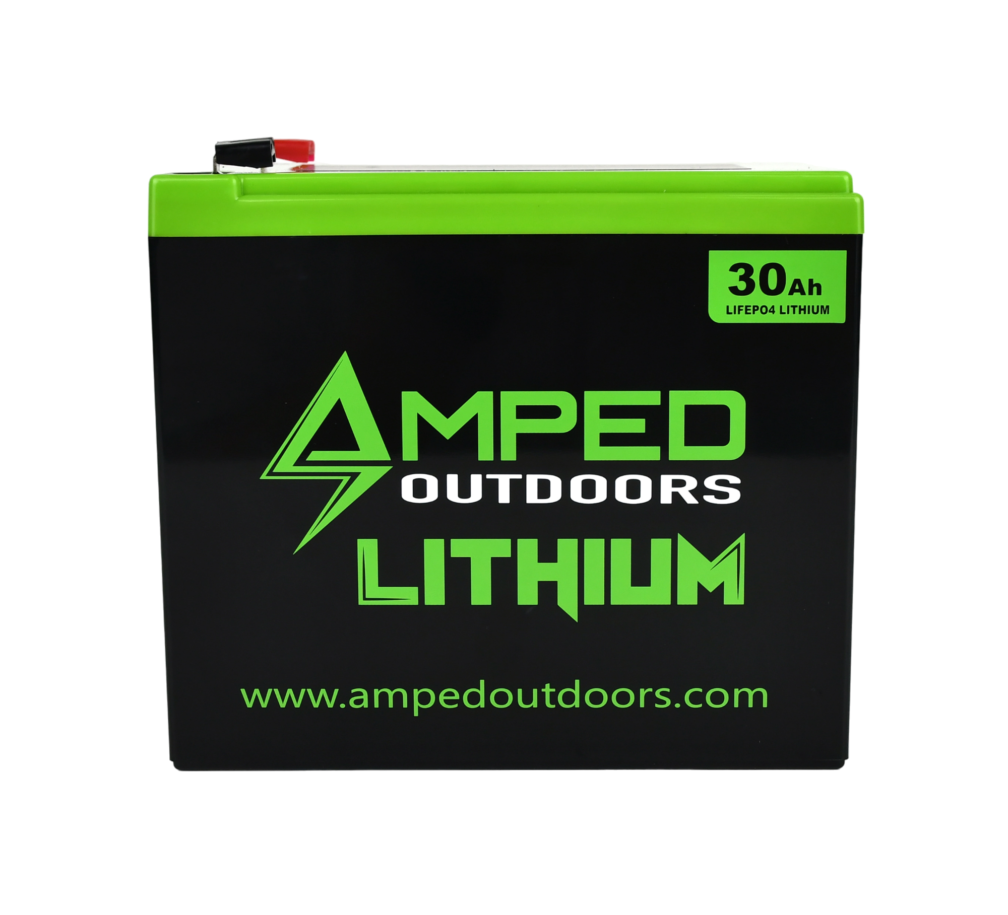Amped Outdoors 30Ah Lithium (LiFePO4) Wide Battery