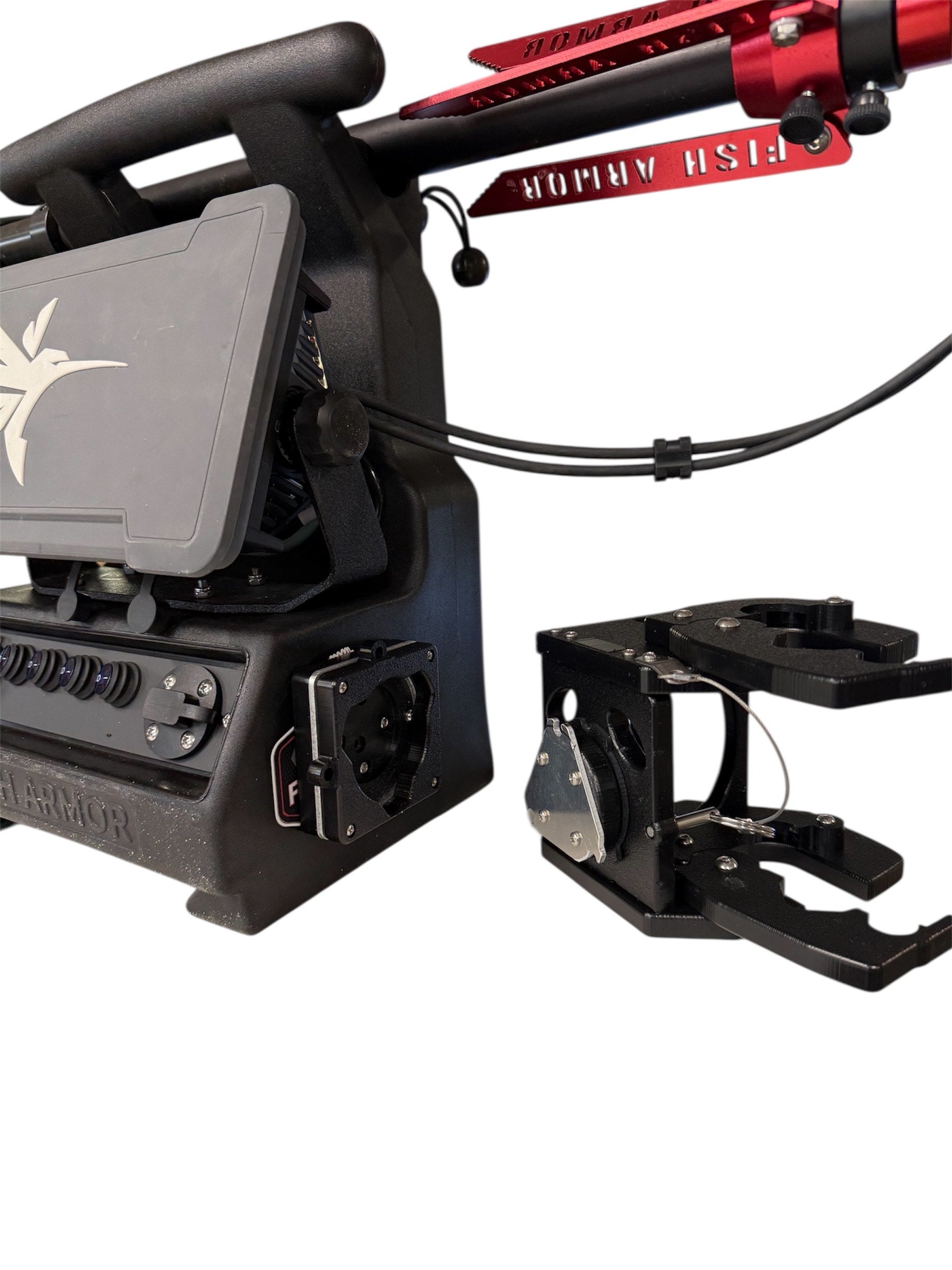 Sidewinder with Quick Draw mount For Fish Armor Ice Shuttle