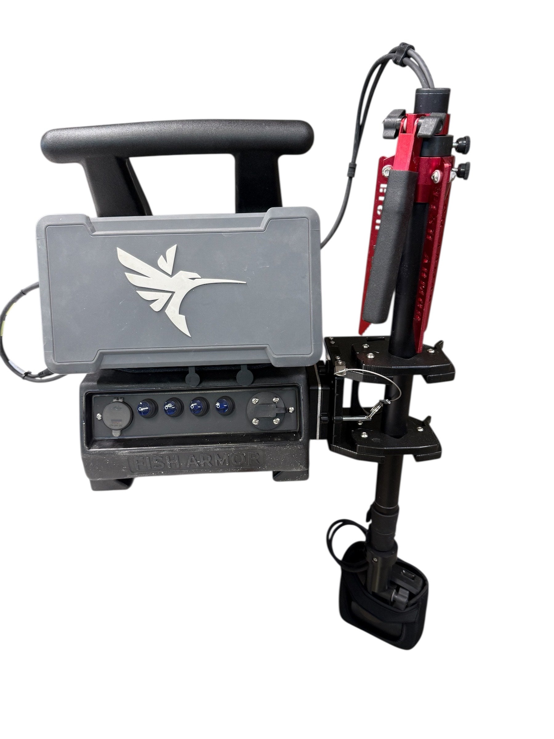 Sidewinder with Quick Draw mount For Fish Armor Ice Shuttle