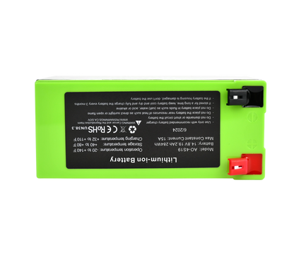 19Ah Lithium Battery (14.8V NMC) with Charger