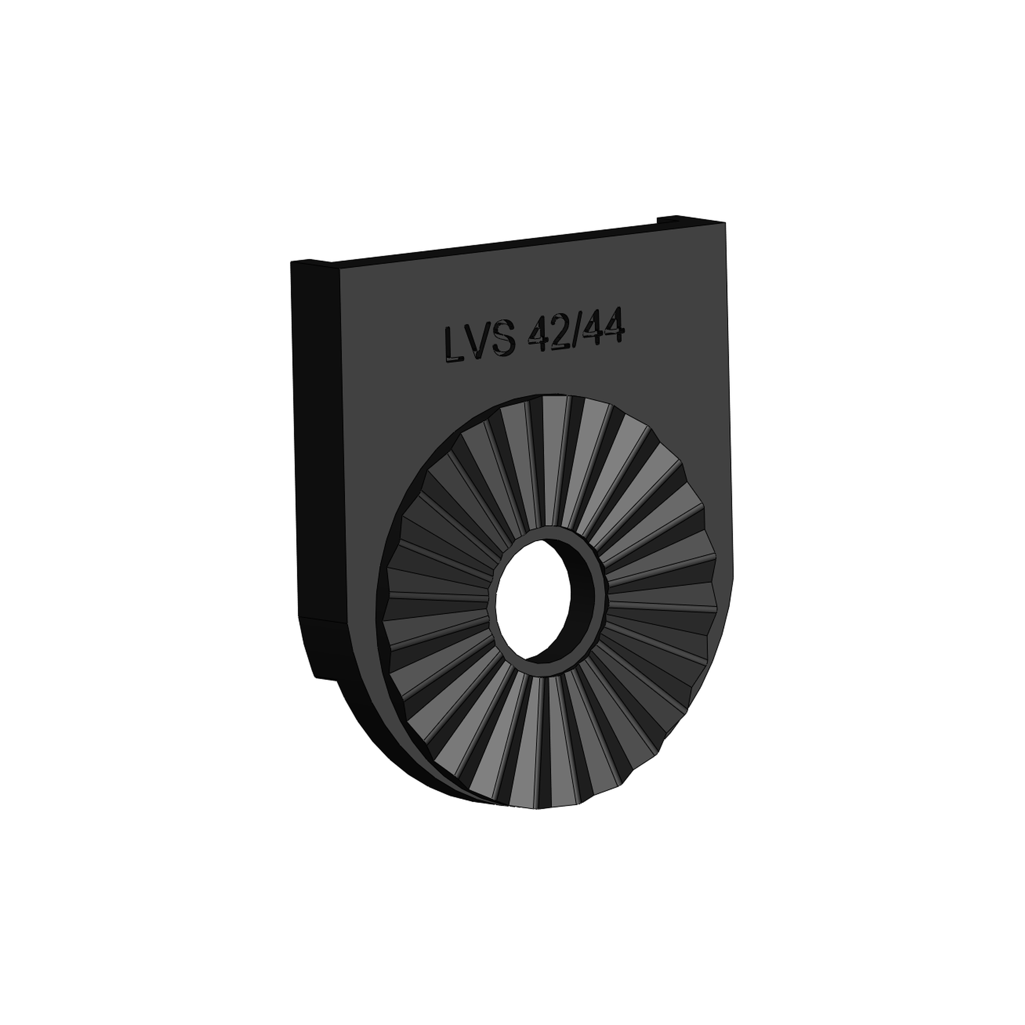 Fish Armor Garmin LVS 42/44 transducer conversion disk for Pro Pole