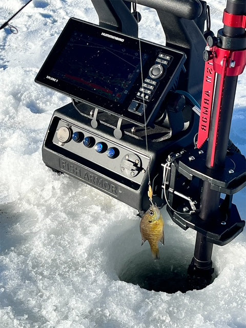 Sidewinder with Quick Draw mount For Fish Armor Ice Shuttle