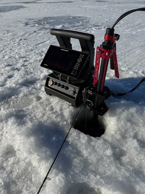 Sidewinder with Quick Draw mount For Fish Armor Ice Shuttle